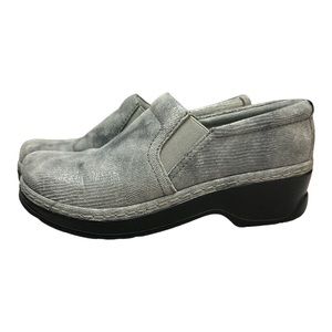KLOGS Naples Ladies “Gray Cloud” Slip-on Clogs Nursing Shoes Size 10 Comfort